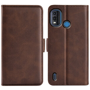 Nokia G11 Plus Hoesje, MobyDefend Luxe Wallet Book Case (Sluiting Zijkant), Bruin