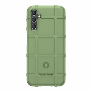 Samsung Galaxy A14 Hoesje, Rugged Shield TPU Gelcase, Groen