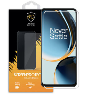 OnePlus Nord CE 3 Lite Screenprotector - MobyDefend Case-Friendly Screensaver - Gehard Glas
