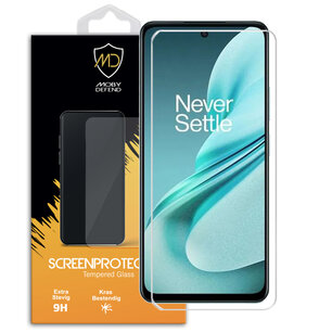 OnePlus Nord N30 SE Screenprotector, MobyDefend Case-Friendly Gehard Glas Screensaver