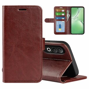 OnePlus Nord CE 4 Hoesje - MobyDefend Wallet Book Case (Sluiting Achterkant) - Bruin