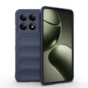 Xiaomi 14T Hoesje - MobyDefend TPU Gripcase - Blauw