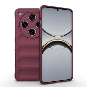 Oppo Find X8 Pro Hoesje - MobyDefend TPU Gripcase - Paars