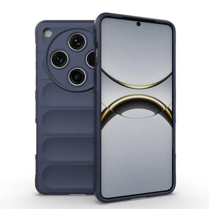 Oppo Find X8 Pro Hoesje - MobyDefend TPU Gripcase - Blauw